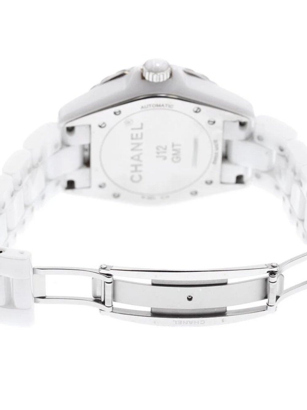 CHANEL J12 38mm H3103 GMT white Dial Automatic Men's Watch - Picture 3 of 6